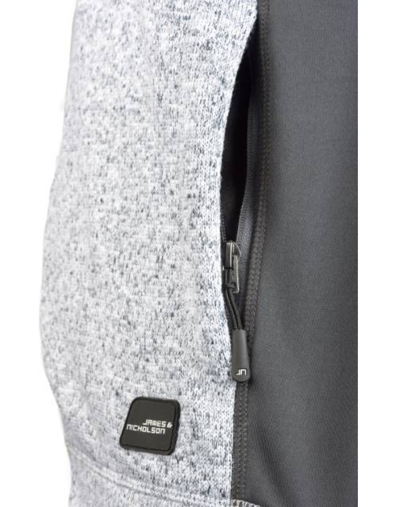 Jachetă de lucru tricotată din fleece pentru bărbați-groasa